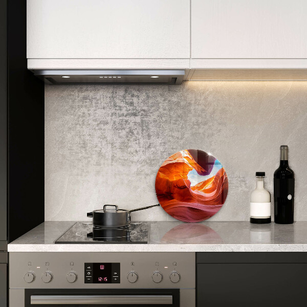 Skleněná deska do kuchyně Skalní krajina kaňonu