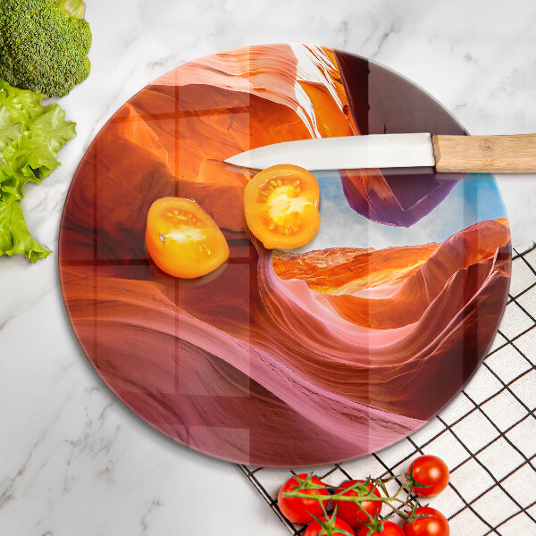 Skleněná deska do kuchyně Skalní krajina kaňonu