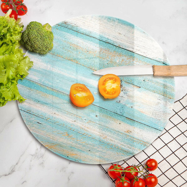 Skleněná deska do kuchyně Vintage dřevěné desky