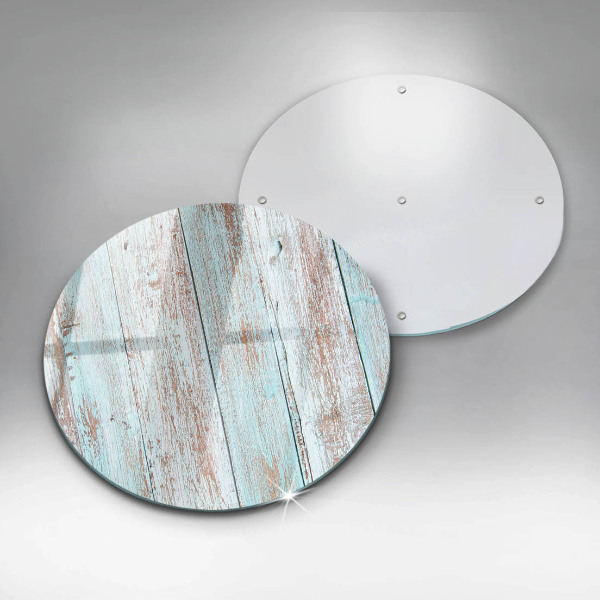 Skleněná deska do kuchyně Staré vintage desky