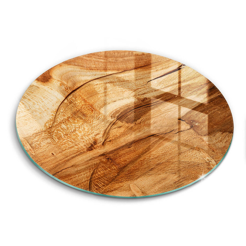 Skleněná deska do kuchyně Dřevěná deska textura