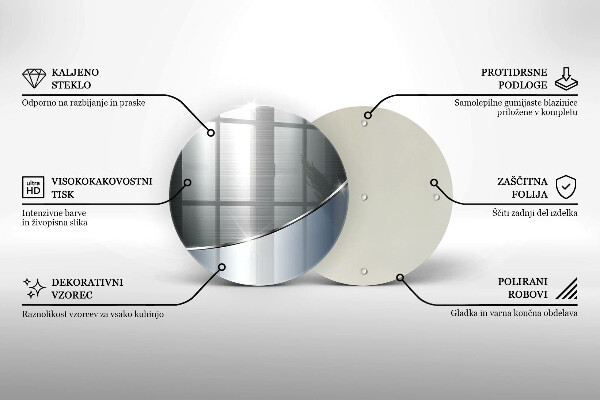 Skleněná deska do kuchyně Kovový abstrakce vzor
