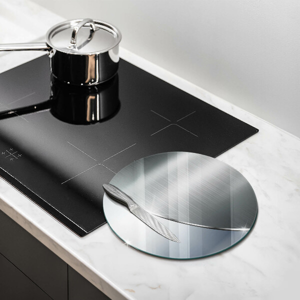 Skleněná deska do kuchyně Kovový abstrakce vzor