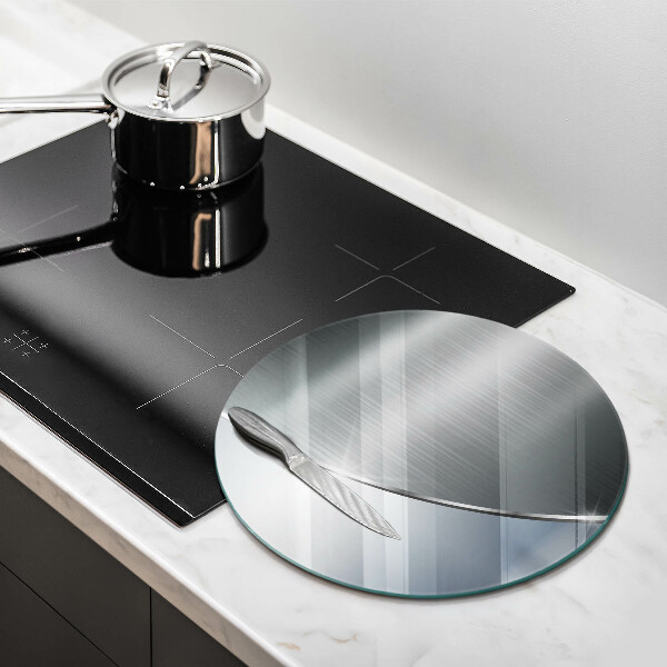 Skleněná deska do kuchyně Kovový abstrakce vzor