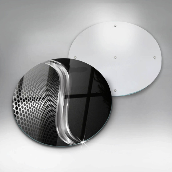 Krájecí prkénko skleněné Kovová konstrukce