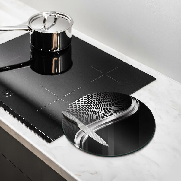 Krájecí prkénko skleněné Kovová konstrukce