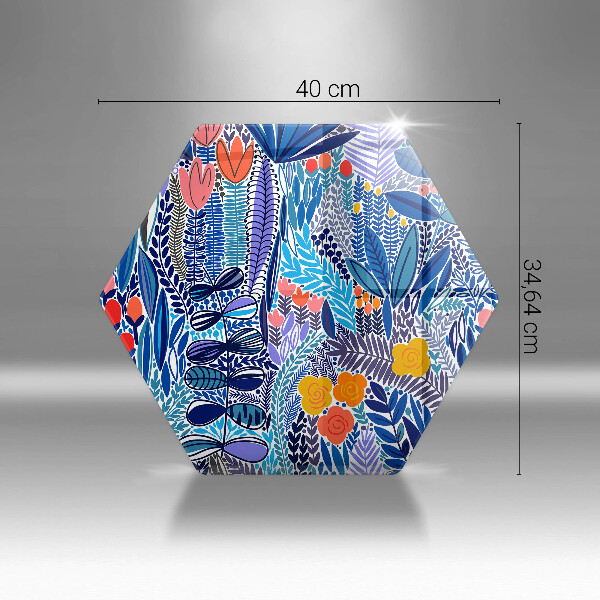 Skleněná deska do kuchyně Malovaná louka