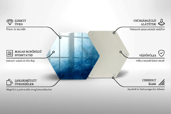 Skleněná krájecí deska Abstraktní pozadí