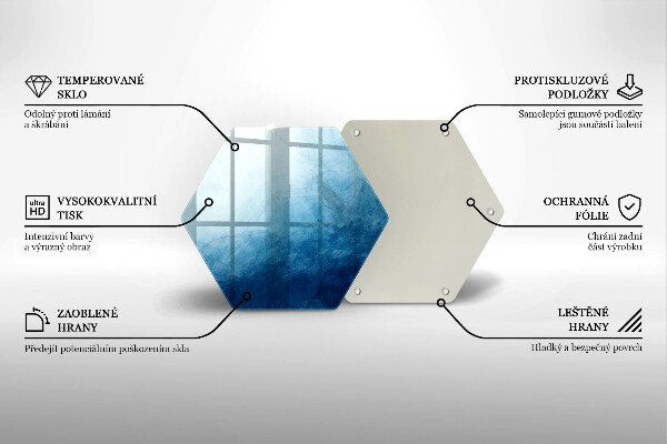 Skleněná krájecí deska Abstraktní pozadí