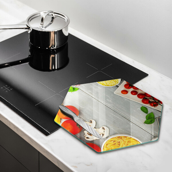 Skleněná deska do kuchyně Kuchyňské jídlo