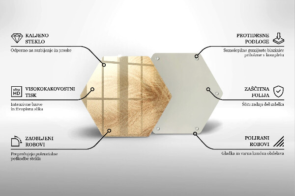 Skleněná deska do kuchyně Pláž písek dovolená