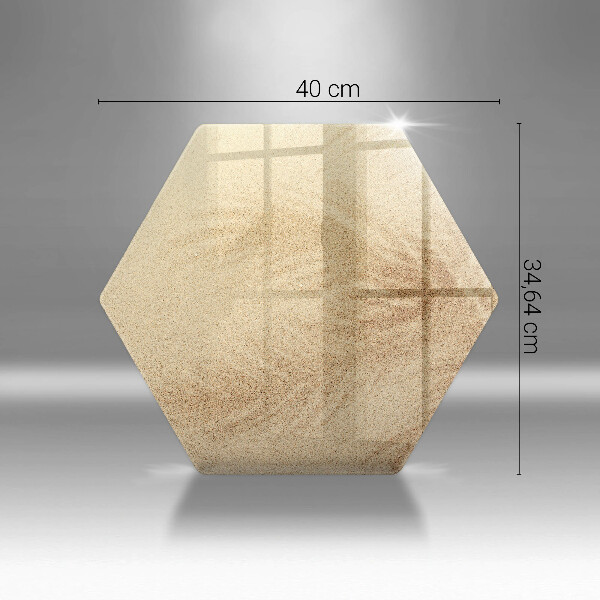 Skleněná deska do kuchyně Pláž písek dovolená