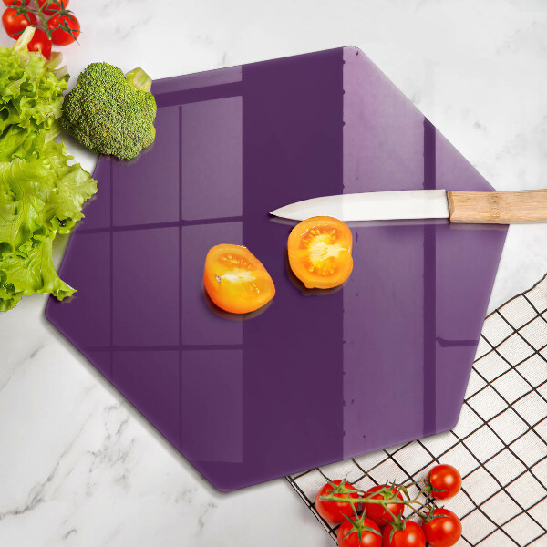 Skleněná deska do kuchyně Barva fialová