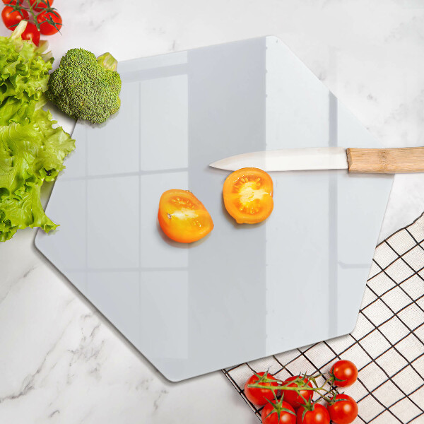 Skleněná deska do kuchyně Bílá barva