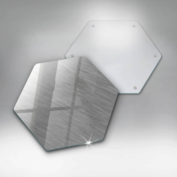 Skleněná deska do kuchyně Kovové textury pozadí