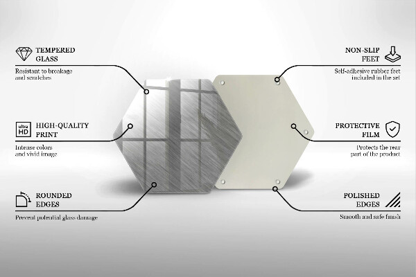 Skleněná deska do kuchyně Kovové textury pozadí