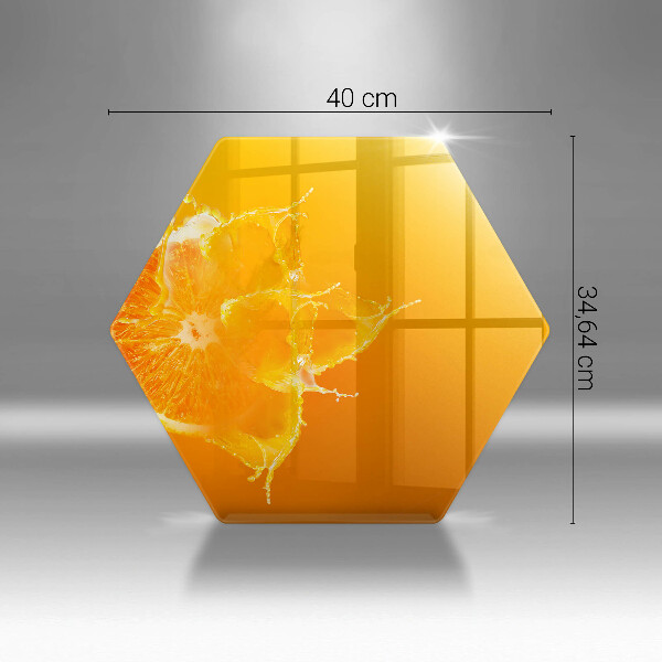 Skleněná krájecí deska Šťavnaté oranžové ovoce