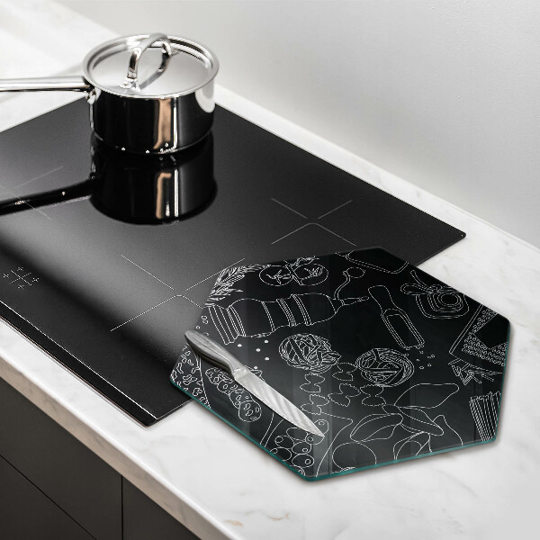 Skleněná deska do kuchyně Kuchyňské doplňky