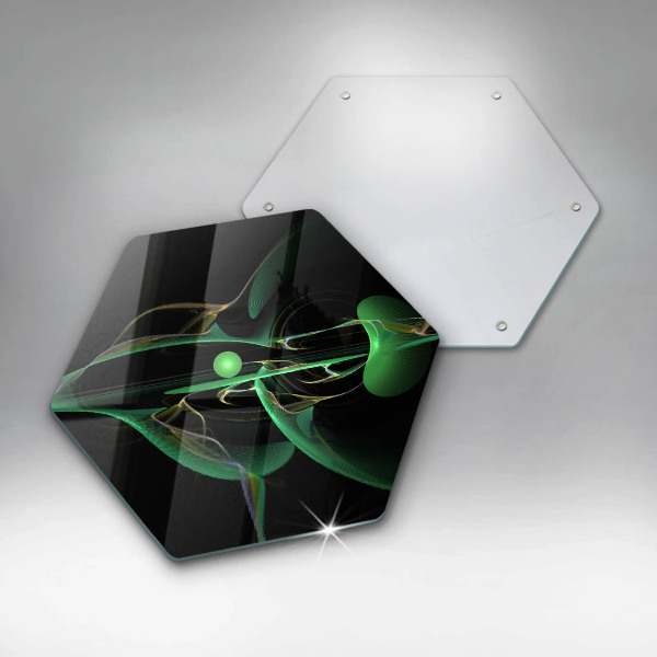 Skleněná deska do kuchyně Moderní abstrakce