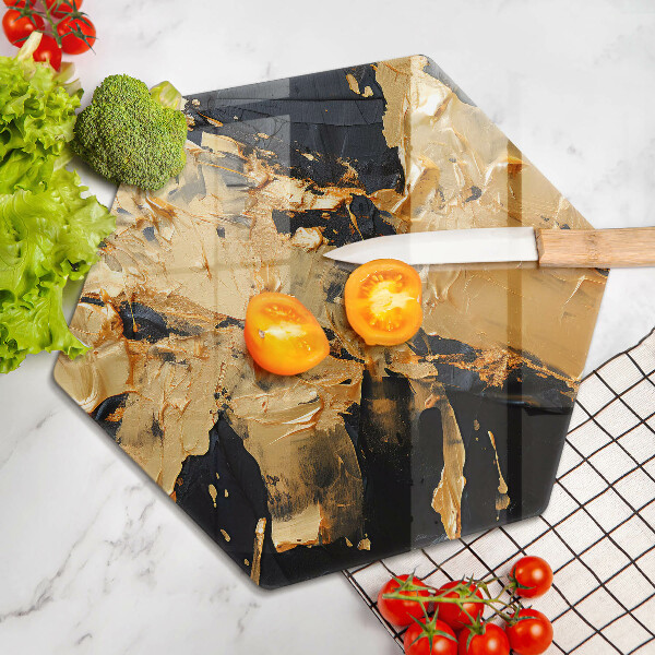 Skleněná deska do kuchyně Elegantní barva textury