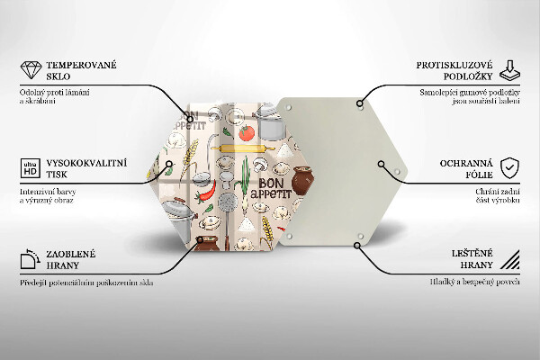 Skleněná deska do kuchyně Ilustrace kuchyně