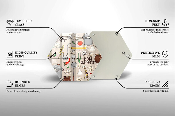 Skleněná deska do kuchyně Ilustrace kuchyně