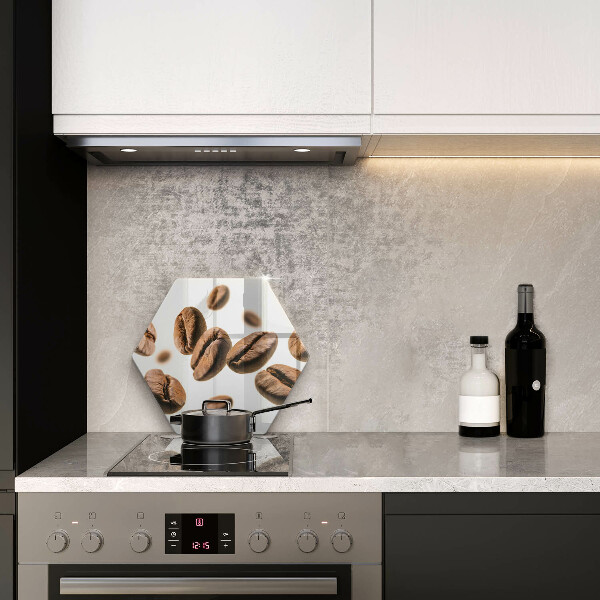 Skleněná deska do kuchyně Kávová zrna