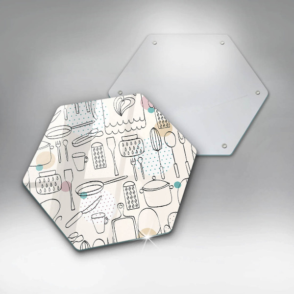 Skleněná deska do kuchyně Kuchyňské doplňky