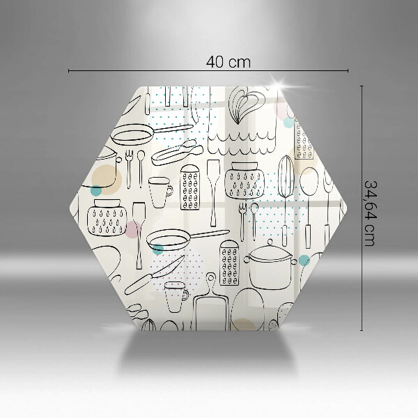 Skleněná deska do kuchyně Kuchyňské doplňky