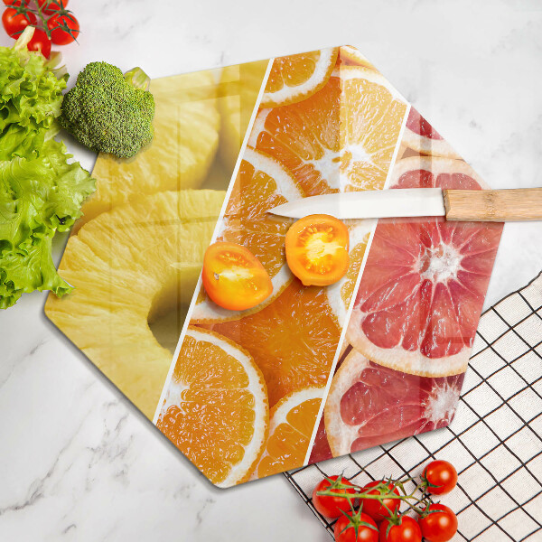 Skleněná deska do kuchyně Barevné ovoce