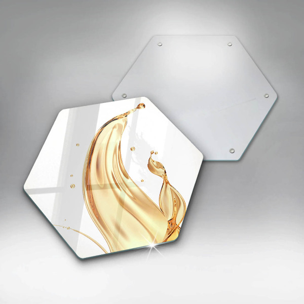 Skleněná deska do kuchyně Olivový olej