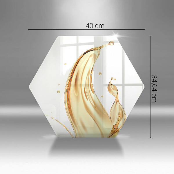 Skleněná deska do kuchyně Olivový olej