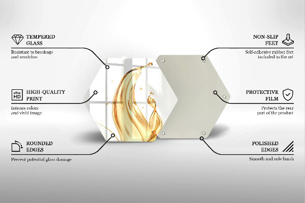 Skleněná deska do kuchyně Olivový olej