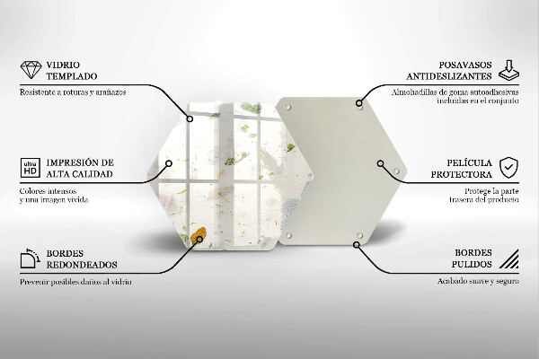 Skleněná deska do kuchyně Padající listy