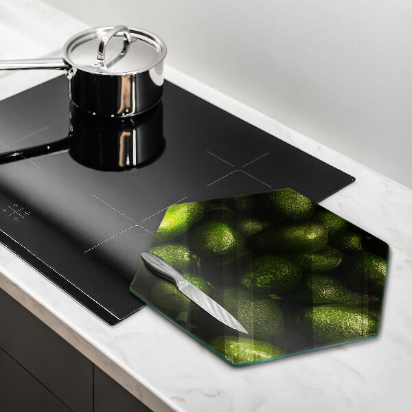 Skleněná deska do kuchyně Ovoce avokádo