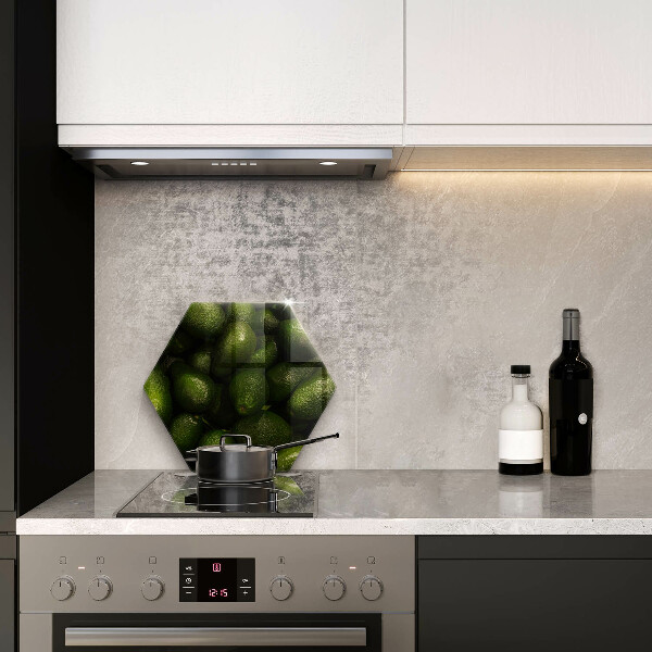 Skleněná deska do kuchyně Ovoce avokádo