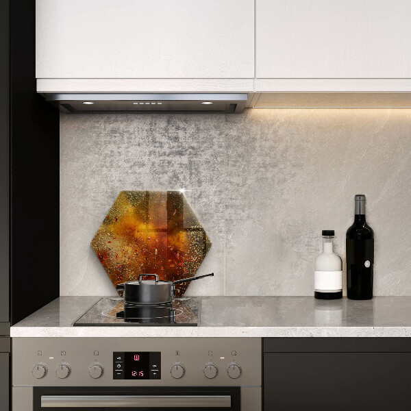 Skleněná deska do kuchyně Barevné koření