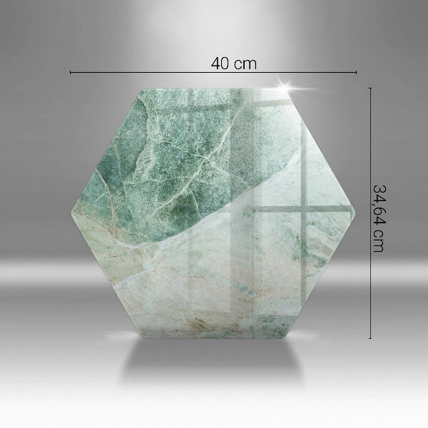 Skleněná deska do kuchyně Kamenná struktura