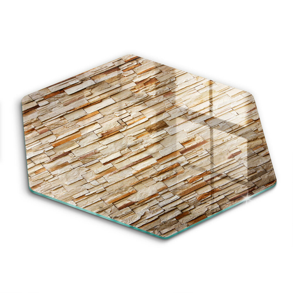 Skleněná deska do kuchyně Textura dekorativních kamenů