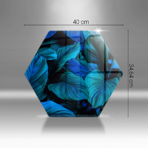 Skleněná krájecí deska Listí vegetace v džungli