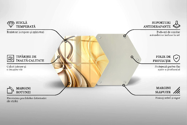 Skleněná deska do kuchyně Abstrakce kouře