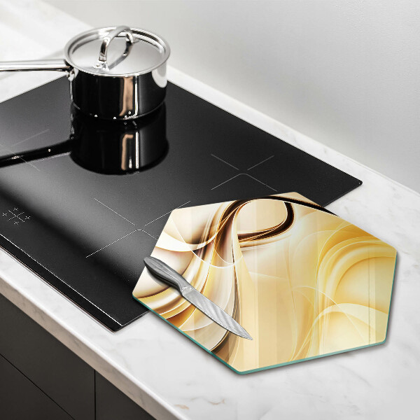 Skleněná deska do kuchyně Abstrakce kouře