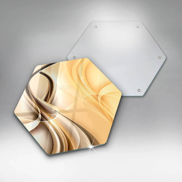 Skleněná deska do kuchyně Abstrakce kouře