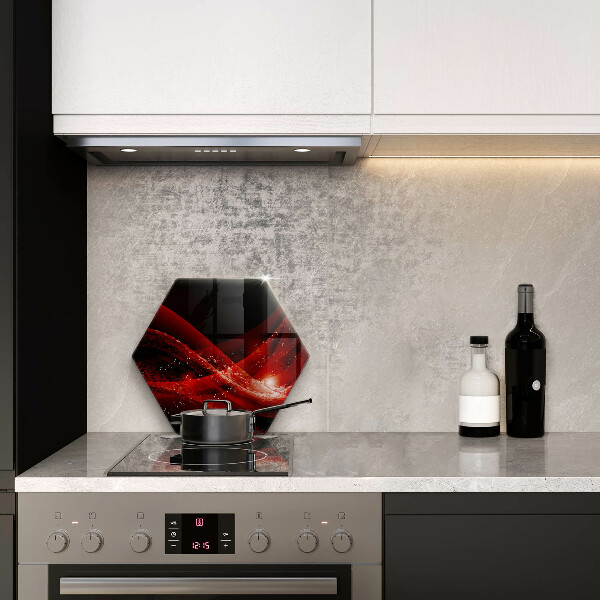 Skleněná deska do kuchyně Moderní abstrakce