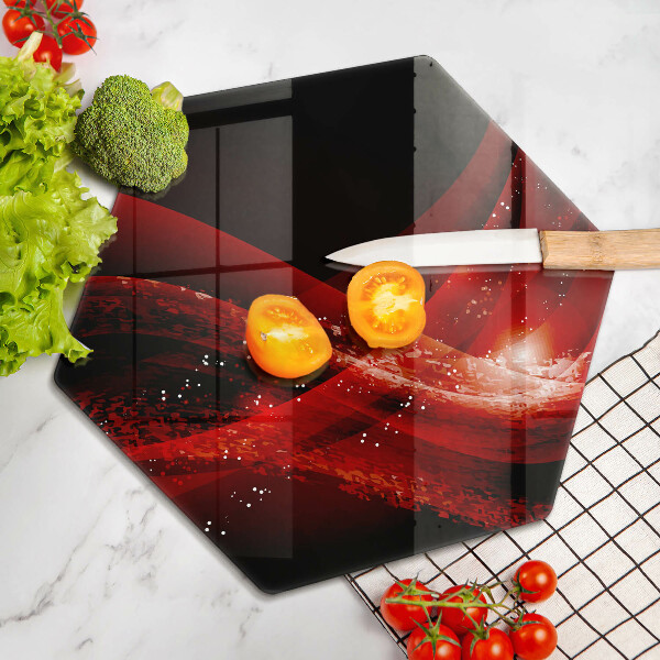 Skleněná deska do kuchyně Moderní abstrakce