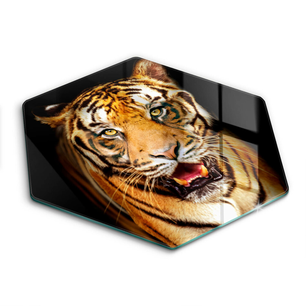 Skleněná krájecí deska Divoké zvíře tygr
