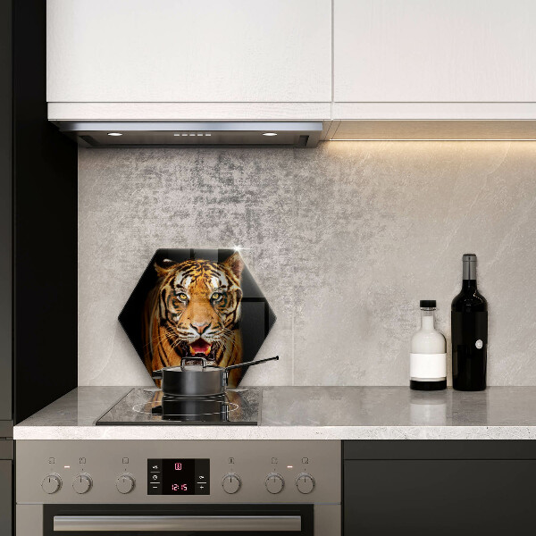 Skleněná krájecí deska Divoké zvíře tygr