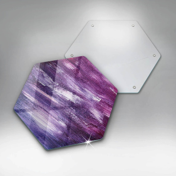 Skleněná krájecí deska Malování abstrakce