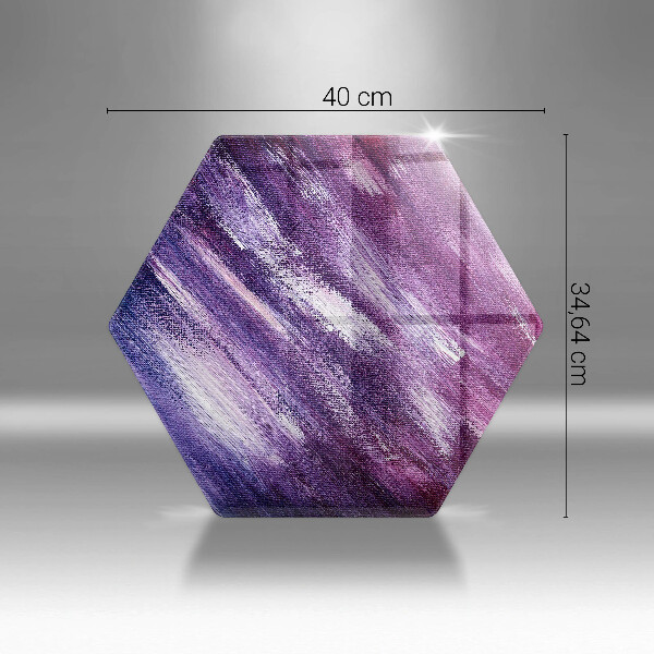 Skleněná krájecí deska Malování abstrakce