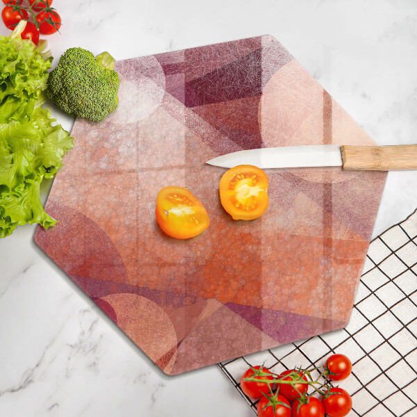 Skleněná krájecí deska Abstraktní umění